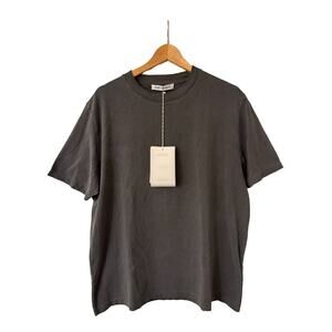 Our Legacy BOX T-SHIRT Worn Washed Black Legacy Jersey size IT 50